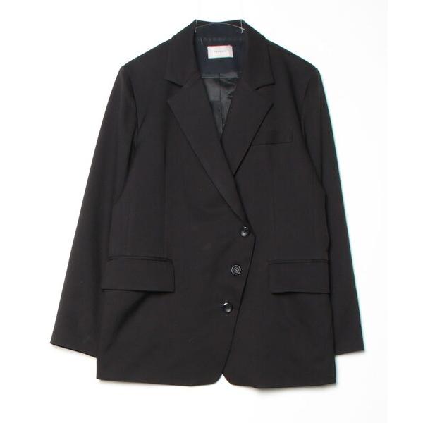 「by muni:r」 テーラードジャケット FREE ブラック レディース