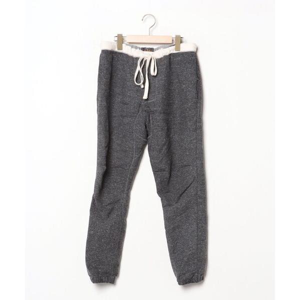「BEAMS PLUS」 イージーパンツ LARGE チャコールグレー メンズ