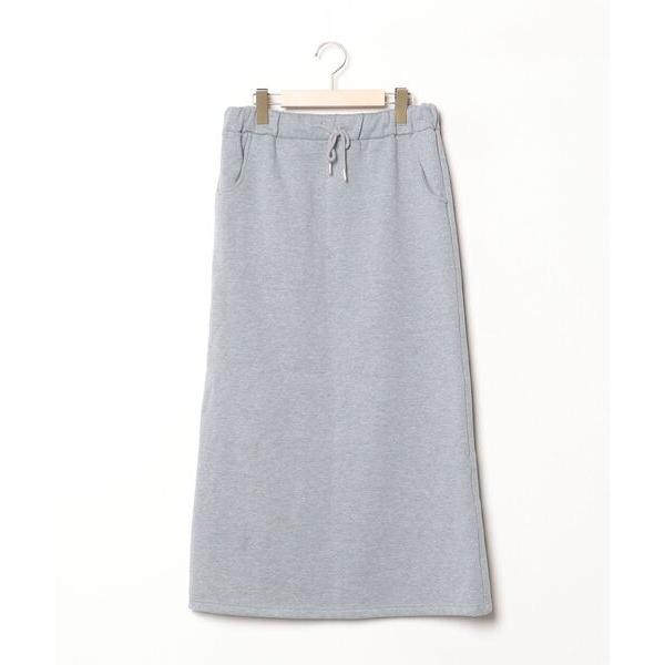「Java」 ロングスカート X-LARGE グレー レディース