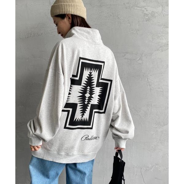 「PENDLETON」 長袖カットソー X-LARGE グレー レディース