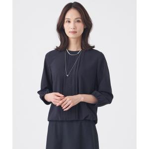 ブラウス シャツ 「ウォッシャブル」ストレッチファイユブラウス レディース