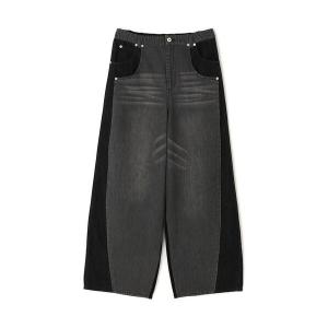 ジーンズ デニム デニムパンツ AULA AILA（アウラ アイラ）別注コクーンシルエットデニムパンツ レディース
