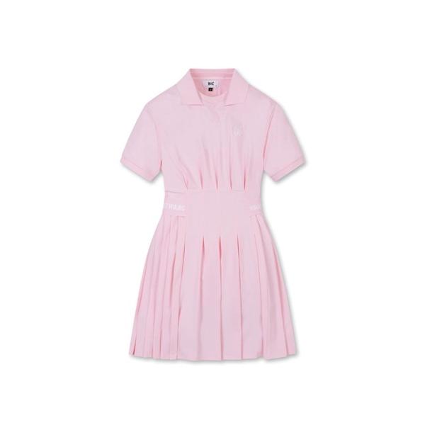 ワンピース WOMENS リブカラーワンピース