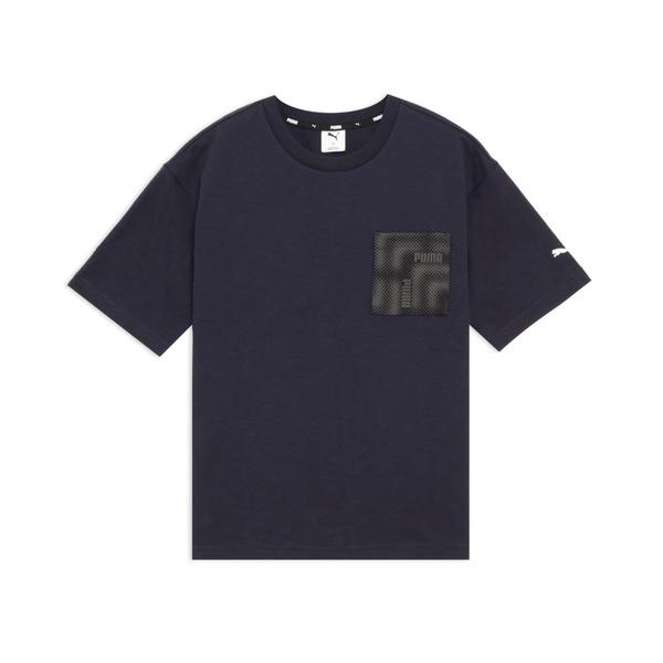 tシャツ PUMA プーマ メンズ ESS エレベーテッド MX 半袖 Tシャツ メンズ