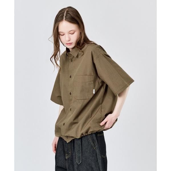シャツ MICRO CHECK S/S SHIRT / マイクロチェックS/Sシャツ メンズ レディ...