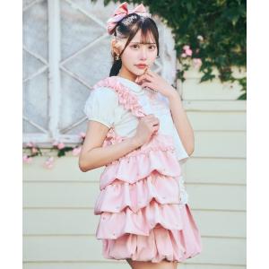 ReAmour デニムジャケット gジャン デニムフリルジャケット レディース