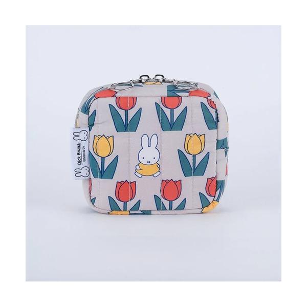 ポーチ Dick Bruna キルティングスクエアポーチ TULIP HEMI レディース
