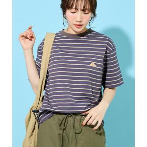 Lipoy tシャツ 半袖 ニンジンくん刺繍入り半袖T レディース : ZOZOTOWN