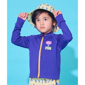 ラッシュガード 「水着/UVカット」boy's ZIPラッシュガード キッズ 子供 男の子 女の子