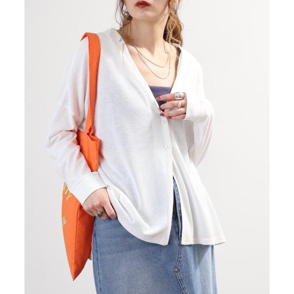 カーディガン ICE Summer ゆったりカーディガン レディース