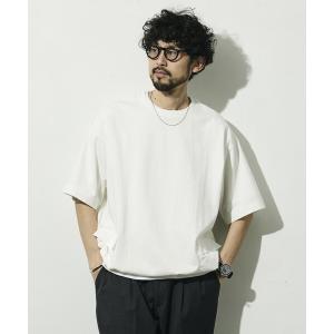 tシャツ Firsthand/ファーストハンド 6オンス サイドポケット スピンドル ショートスリーブ Tシャツ / ビッグシルエット メンズ