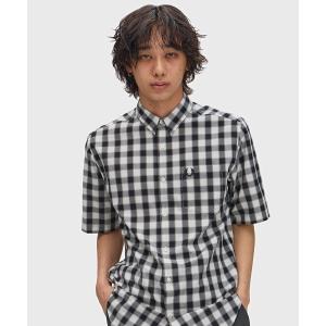FRED PERRY（フレッドペリー） シャツ 半袖 Seersucker Check Shirt