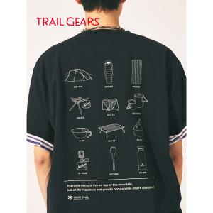 tシャツ snow peak / スノーピーク 別注 トレイル ギアーズ Tシャツ メンズ