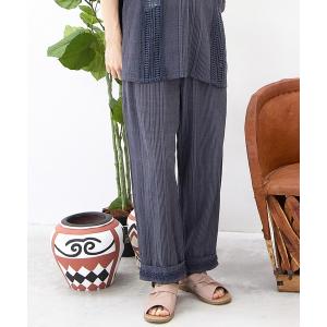 パンツ 「チャイハネ」南インド綿ナナミィMEN'Sパンツ メンズ レディース
