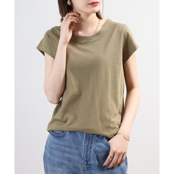 tシャツ Tシャツ フレンチスリーブ レディース