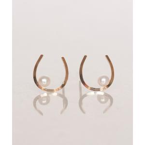 cui-cui（キュイキュイ） ピアス ダイヤモンド ホースシュー ピアス