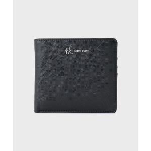 財布 「牛革」サフィアーノ二つ折り財布 メンズ