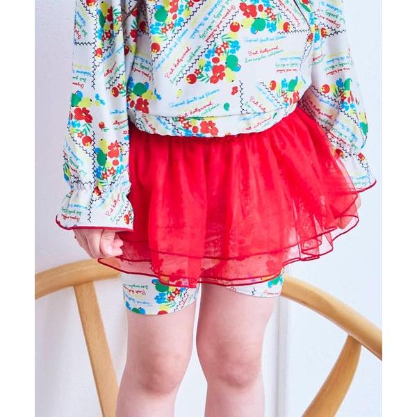 tシャツ 「水着/UVカット」チュールスカートドッキングペチパンツ(総柄) キッズ 子供服 男の子 ...