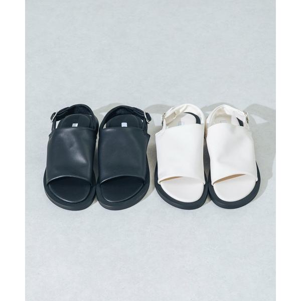 サンダル 「S-LLサイズ展開・軽量」軽量ソフトバックベルトフラットサンダル JA5982 レディー...