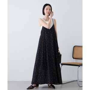 ワンピース 「Aunely」インドコットン リラクシー キャミワンピース 「YOSOOIシリーズ」