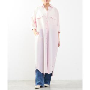 ワンピース 「A_/エース」こなれ感ロングシャツワンピース