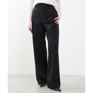 チノパン 「A_/エース」ソフトラインチノパンツ レディース