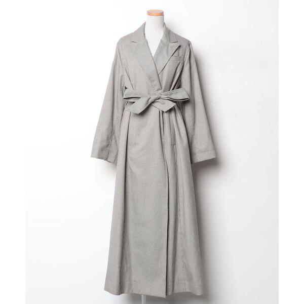 「ETRE TOKYO」 チェスターコート MEDIUM グリーン レディース