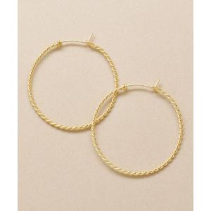 ピアス ネジリフープピアス レディース｜ZOZOTOWN Yahoo!店