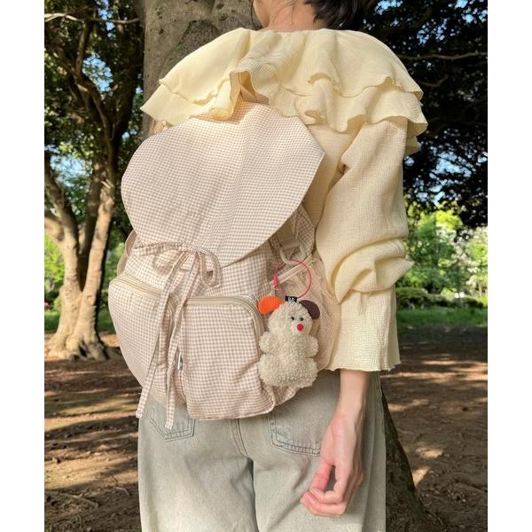 「INTER FACTORY」 リュック FREE ベージュ レディース