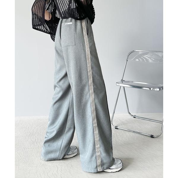 「Java」 スラックス MEDIUM グレー レディース