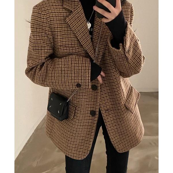 「by muni:r」 ジャケット FREE ブラウン レディース