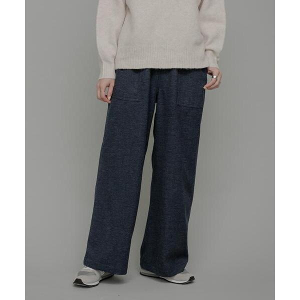 「URBAN RESEARCH Sonny Label」 イージーパンツ 36 ネイビー レディース