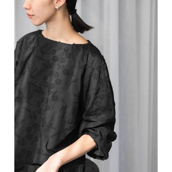 「URBAN RESEARCH DOORS」 長袖ブラウス MEDIUM ブラック レディース