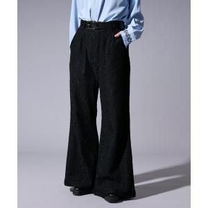 パンツ コードレースワイドフレアパンツ/SETUP対応 メンズ レディース