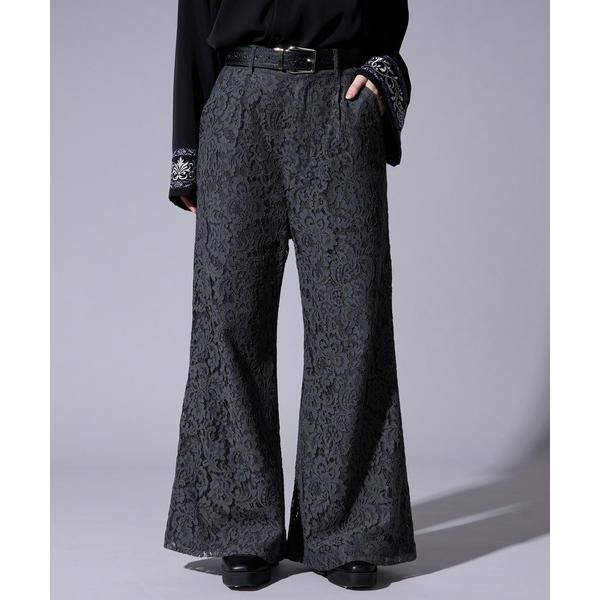 パンツ コードレースワイドフレアパンツ/SETUP対応 メンズ レディース