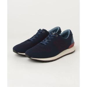 「Ted Baker」 ローカットスニーカー 26cm ネイビー メンズ