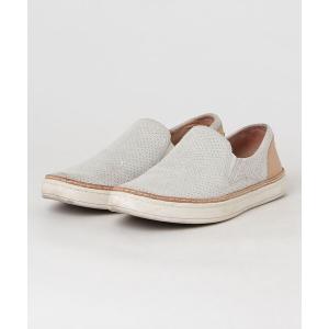 「UGG」 スリッポン 22.5cm シルバー レディース