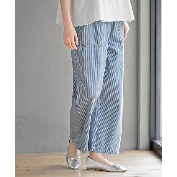 パンツ ヒッコリーベイカーパンツ レディース