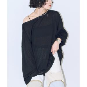 tシャツ WAFFLE LONG SLEEVE TEE：Tシャツ レディース