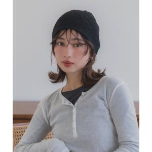 ニット帽 ニットキャップ メッシュ サマービーニー / 軽量 シンプル ニット帽 レディース メンズ