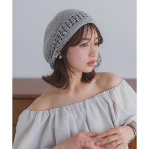 帽子 ベレー帽 リバーシブル メッシュベレー帽 / 軽量 サマーベレー レディース メンズ