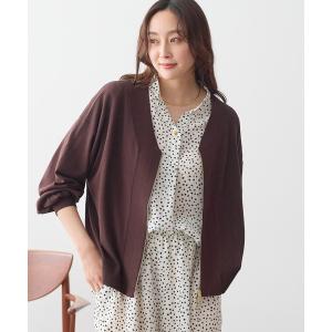 カーディガン 「UVカット・接触冷感」サマープロテクトジップカーディガン/659658 レディース