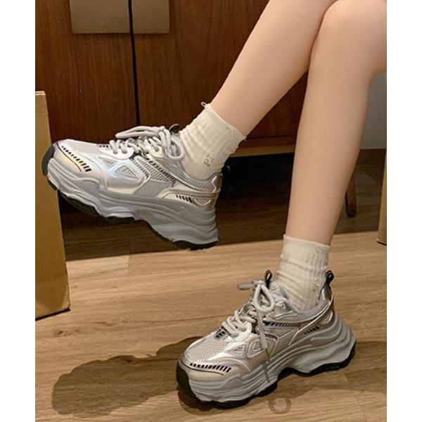 スニーカー 厚底ボリュームスニーカー 身長盛れ レディース
