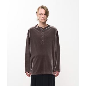 ヘンリーネック tシャツ LUSH VELOUR HENLEY L/S メンズ レディース