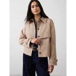 コート アウター BANANA REPUBLIC FACTORY STORE　　ショート トレンチジャケット レディース