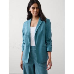 ジャケット テーラードジャケット BANANA REPUBLIC FACTORY STORE　　リネンブレンド ヘイデン ブレザー レディース