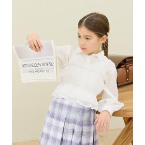 ブラウス シャツ トクトク2SETビスチェ＊シャツ/646213 キッズ 子供服 女の子