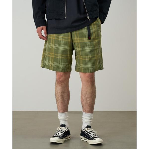 パンツ HEMP G-SHORT PLAID / ヘンプGショーツプレイド Gramicci グラミ...