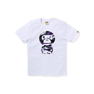 A BATHING APE BAPE CAMO 刺繍　ポロシャツ　tシャツ L A BATHING APE ABC Camo Shark Tee 