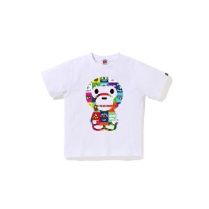 A BATHING APE（アベイシングエイプ） tシャツ 3D MILO JUNKFOOD ON
